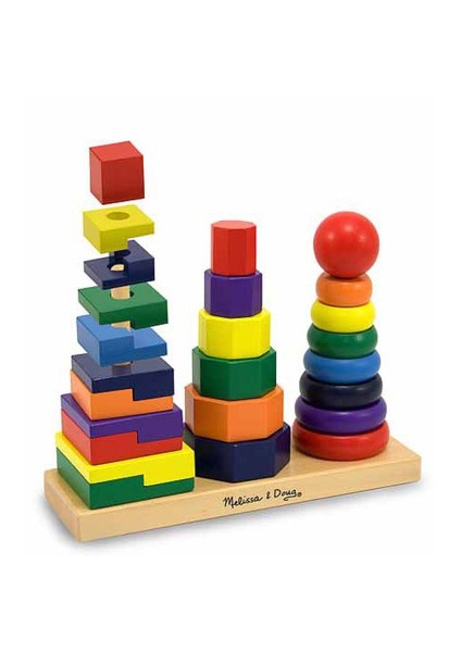 Ahşap Geometrik Kuleler