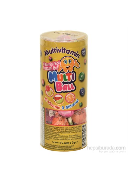 Lolipop Multivitamin 15'li