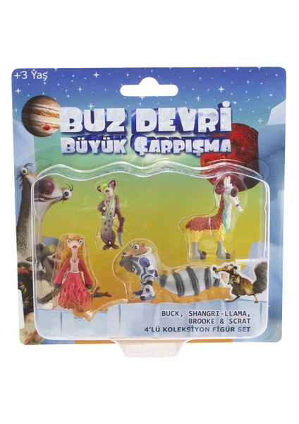 Ice Age Büyük Çarpışma 4'Lü Koleksiyon Set Model 1