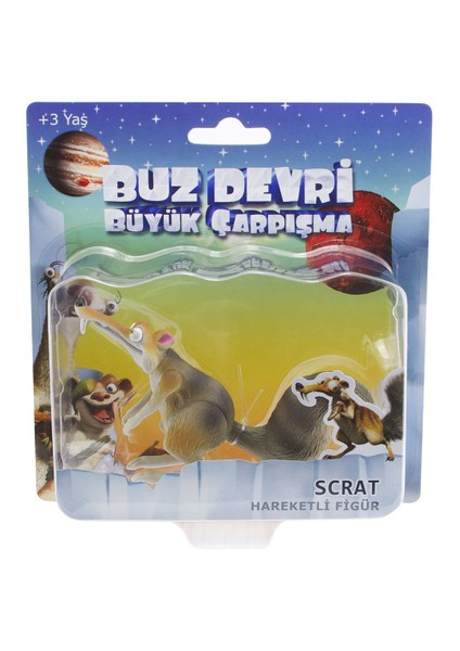 Ice Age Büyük Çarpışma Scrat Hareketli Figür 10 Cm