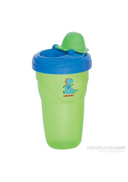 Kapaklı Damla Akıtmayan Bardak Yeşil