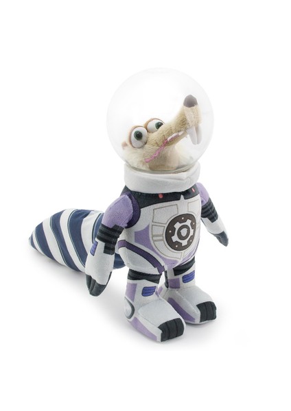 Buz Devri 5 Astronot Scrat Kasklı Peluş Figür 22 Cm