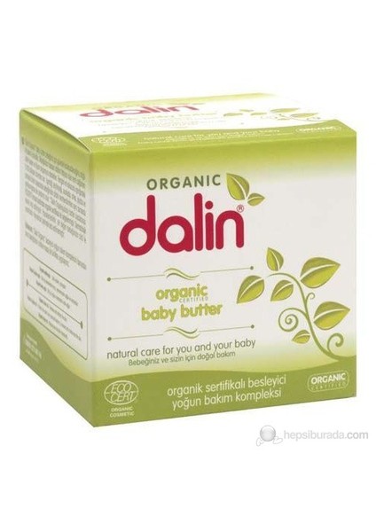 Organik Baby Butter Besleyici Yoğun Bakım Kompleksi / 100 ml.