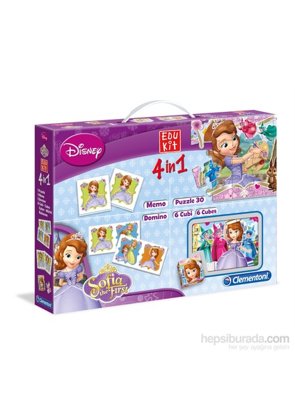 Edukit Eğitim Seti 4'ü 1 Arada Sophia