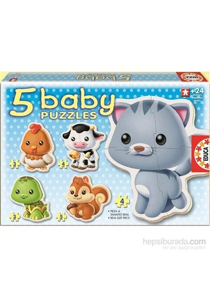 Baby Puzzle Hayvanlar -