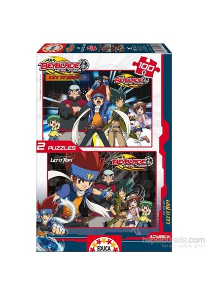 Beyblade - 2X100 Parça Puzzle