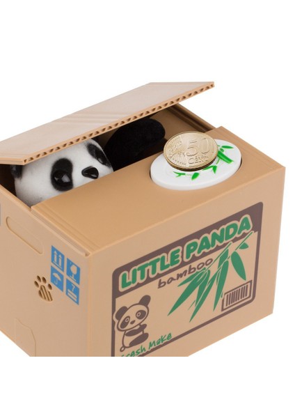 Hepsi Dahice Little Panda Bamboo Sevimli Panda Kumbara