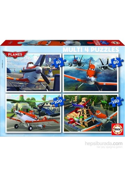 Multı 4 Puzzles Planes