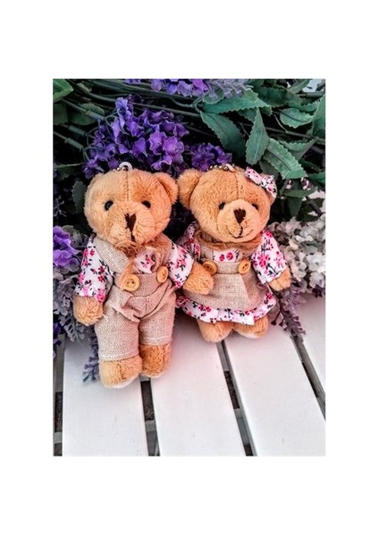 Ayıcık Çiçekli Elbiseli