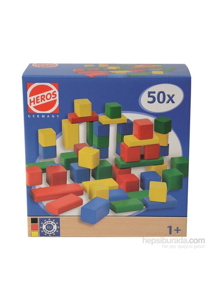 Renkli Ahşap Blok 50`Li fiyatları
