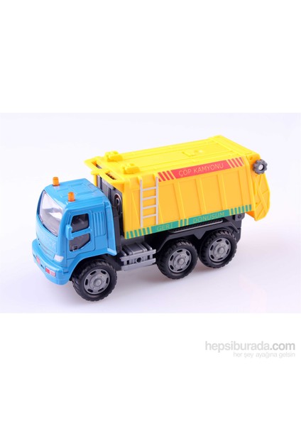 Nani Toys Çöp Hizmet Çek Bırak Diecast Kamyon