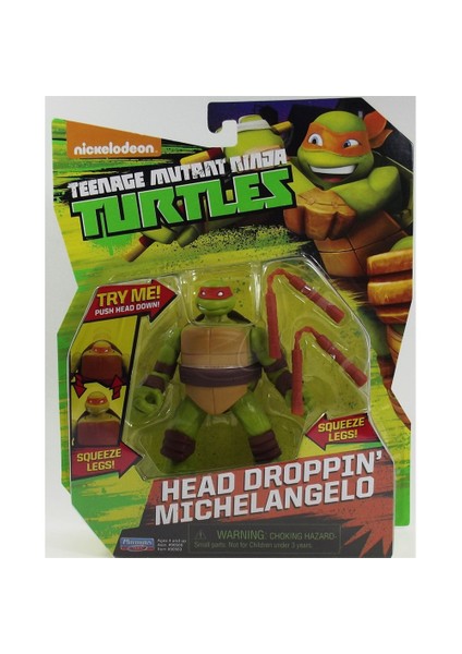 Nınja Turtles Mıchelangelo Kafa Icerı