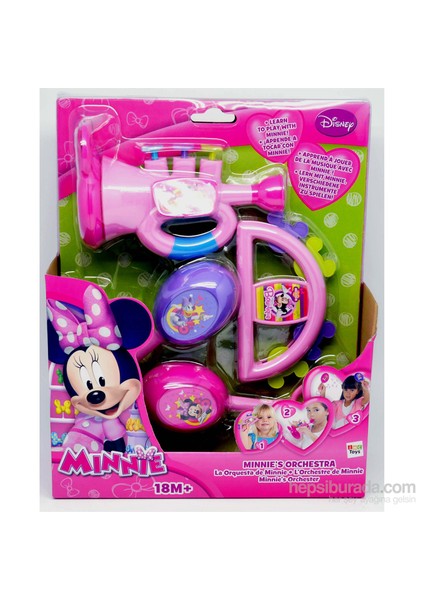 Minnie Mouse 3'lü Enstrüman Set