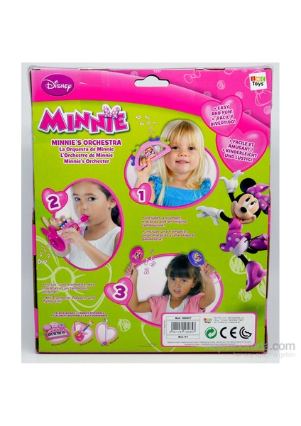 Minnie Mouse 3'lü Enstrüman Set