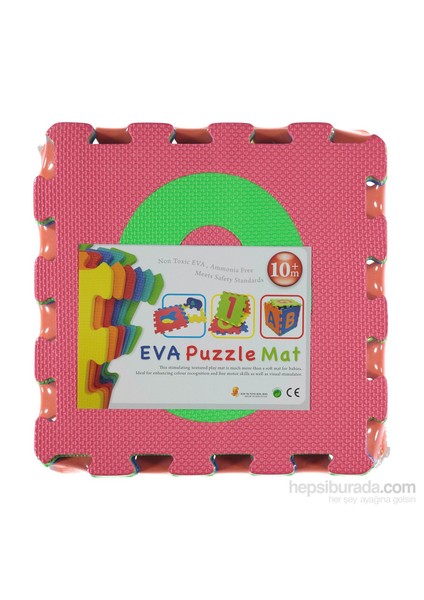 Sun Ta Toys Eva Numaralar 10 Parça Puzzle Oyun Matı