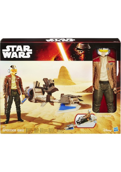 Titan Hero Araç Ve Figür Speeder Bike Poe Dameron