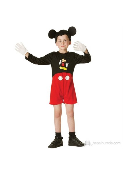 Mickey Klasik Çocuk Kostüm 2-3 Yaş