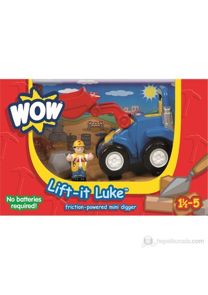 Oyuncak Kazıcı Yükleyici Luke (Lift-It Luke)