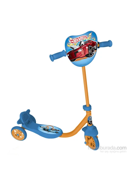 Hot Wheels Silikon Tekerli Frenli Scooter