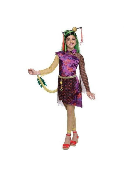 Monster High Jinafire Long Kız Çocuk Kostümü 12-14 Yaş