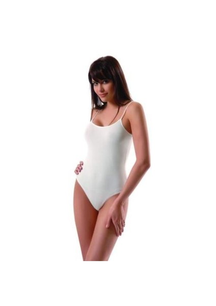 Kadın İp Askılı Çıtçıtlı Body