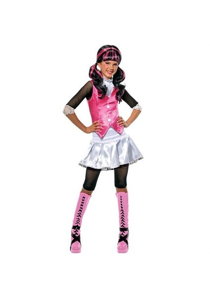 Monster High Draculaura Çocuk Kostüm 12-14 Yaş