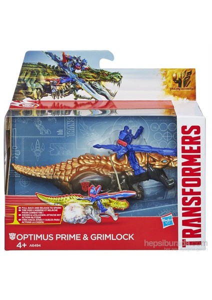 4 Dinobot / Optimus Prime ve Grimlock