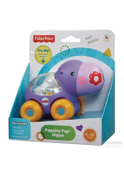 Fisher Price Poppity Araçlar / Hipopotam