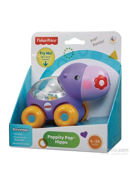 Fisher Price Poppity Araçlar / Hipopotam