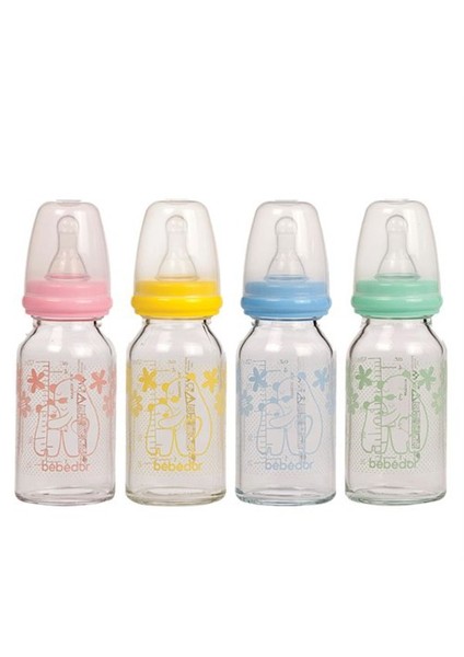 Isıcam Biberon Orta Akış Emzikli 125 Ml.