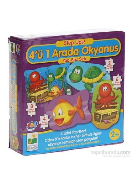 Pal 4'Ü 1 Arada Okyanus 3+