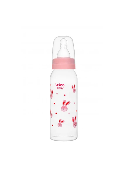 Wee Baby Klasik PP Biberon 250ml /Pembe