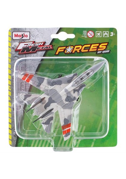 Maisto Metal Forces Askeri Savaş Uçağı F14 Tomcat Model Uçak