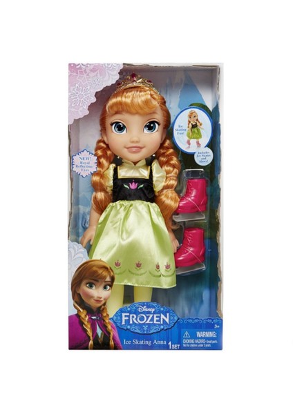 Disney Frozen Ice Skating Bebeğim Anna 35 Cm Model 1