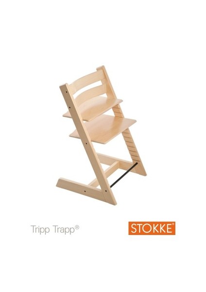 Tripp Trapp Ahşap Mama Sandalyesi - Natural