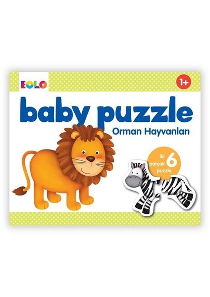 Eolo Baby Puzzle Orman Hayvanları