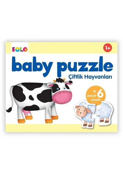 Eolo Baby Puzzle Çiftlik Hayvanları