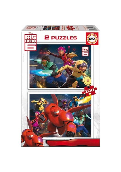 Educa 2X100 Parça Big Hero 6