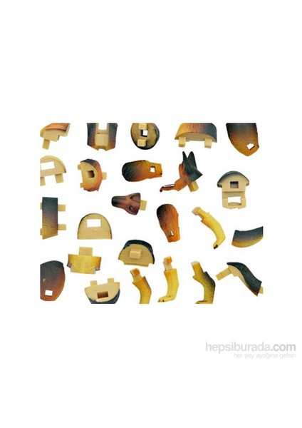 3D Mini Puzzle Alman Kurt Köpeği modelleri