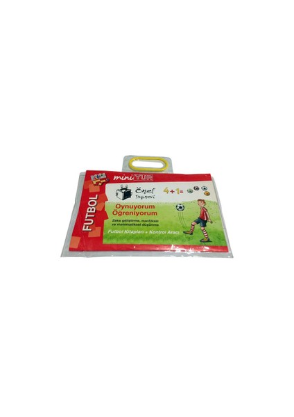Miniyup Futbol Seti (2 Kitapçık + Kontrol Aracı)