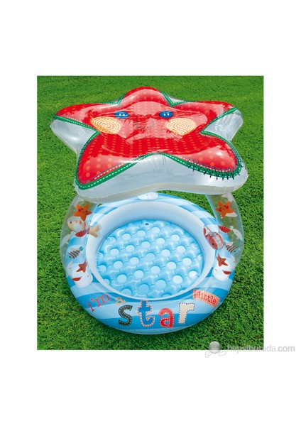 Yıldız Gölgelikli Bebe Havuzu 102x86x59