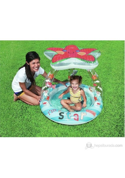 Yıldız Gölgelikli Bebe Havuzu 102x86x59 fiyatları