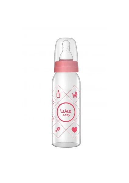 Wee Baby Cam Biberon 250ml - Pembe