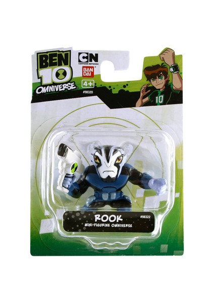 Ben 10 Omniverse Rook Figür Oyuncak 4 Cm