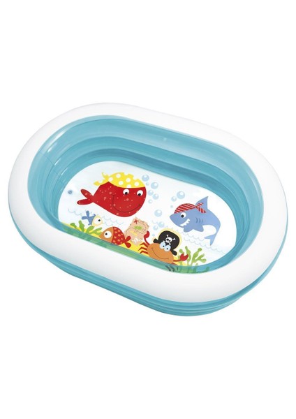 İntex 57482 Şeffaf Oval Çocuk Havuzu