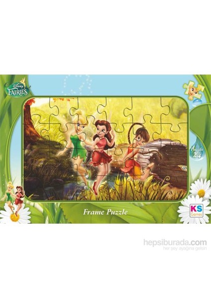 Fairies - Frame Puzzle (Yapboz) 24 Parça