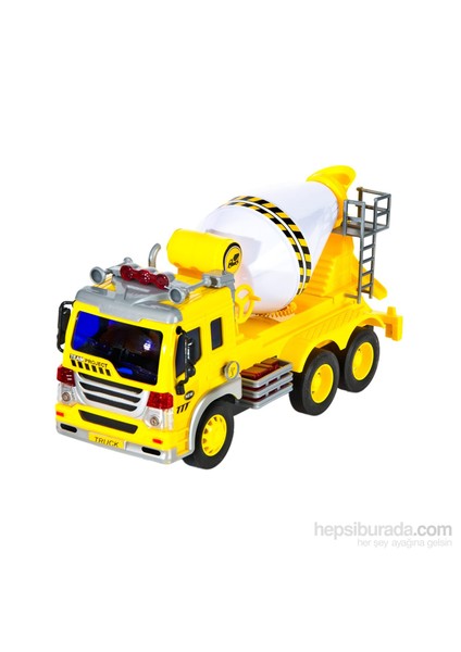 Builder 1:16 Sürtmeli Mikser Sesli Ve Işıklı