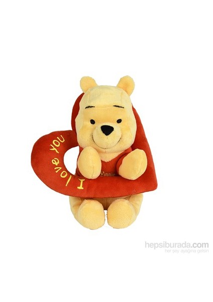 Wtp Temalı - Pooh Kalp Halkalı 25Cm