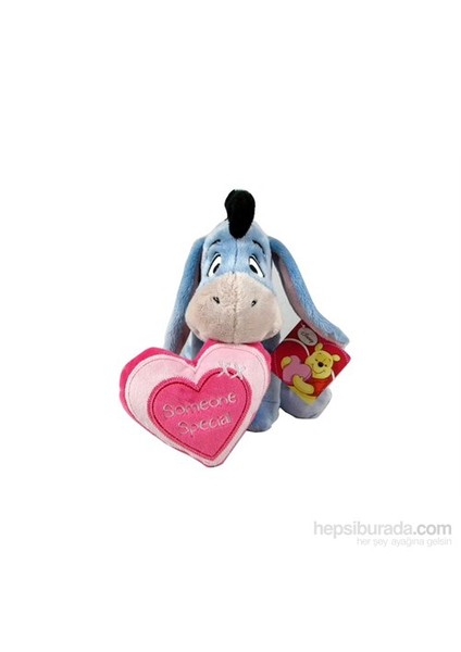 Wtp Temalı - Eeyore Pembe Kalpli 25Cm