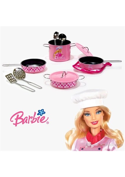 'nin 11 Parçalı Emaye Mutfak Seti, Pembe